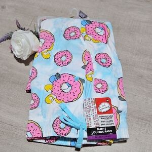 Men's Simpsons Homer Donut Lounge Pants Size 2X